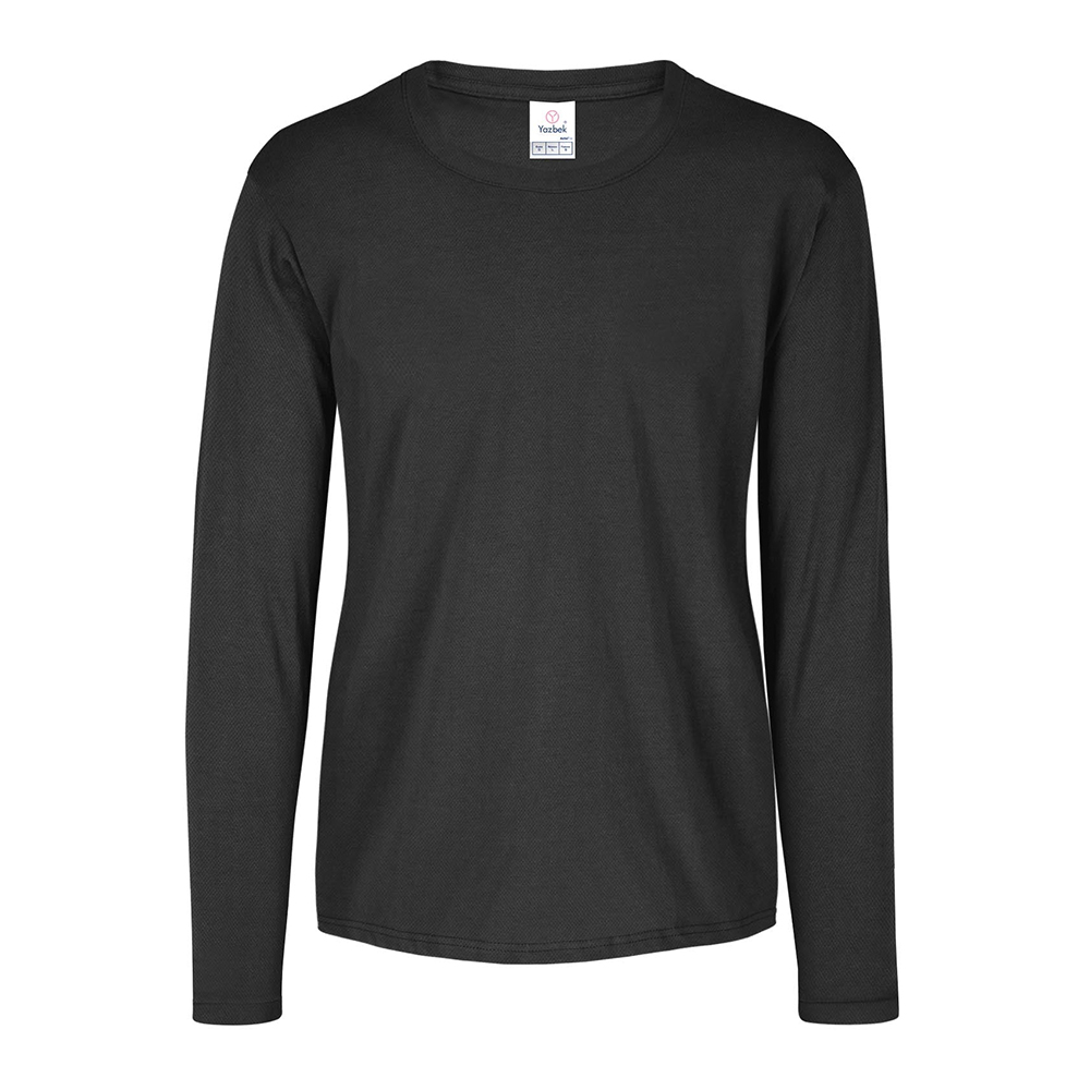 Foto 2 pulgar | Playera Manga Larga Yazbek para Dama Negra