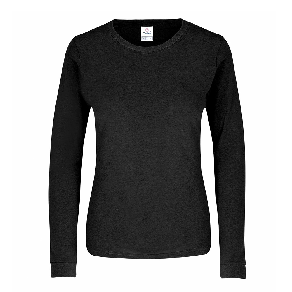 Playera Manga Larga Yazbek para Dama Negra