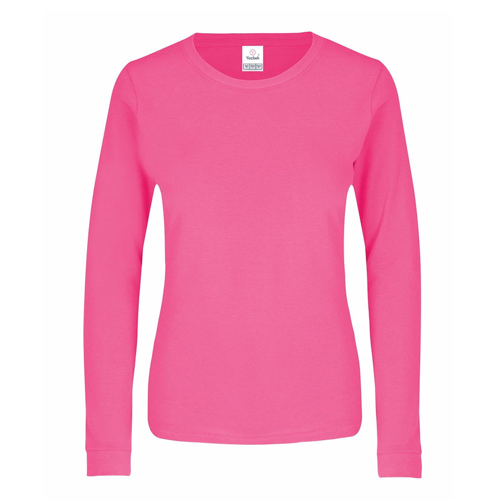 Playera Manga Larga Yazbek para Dama Fucsia