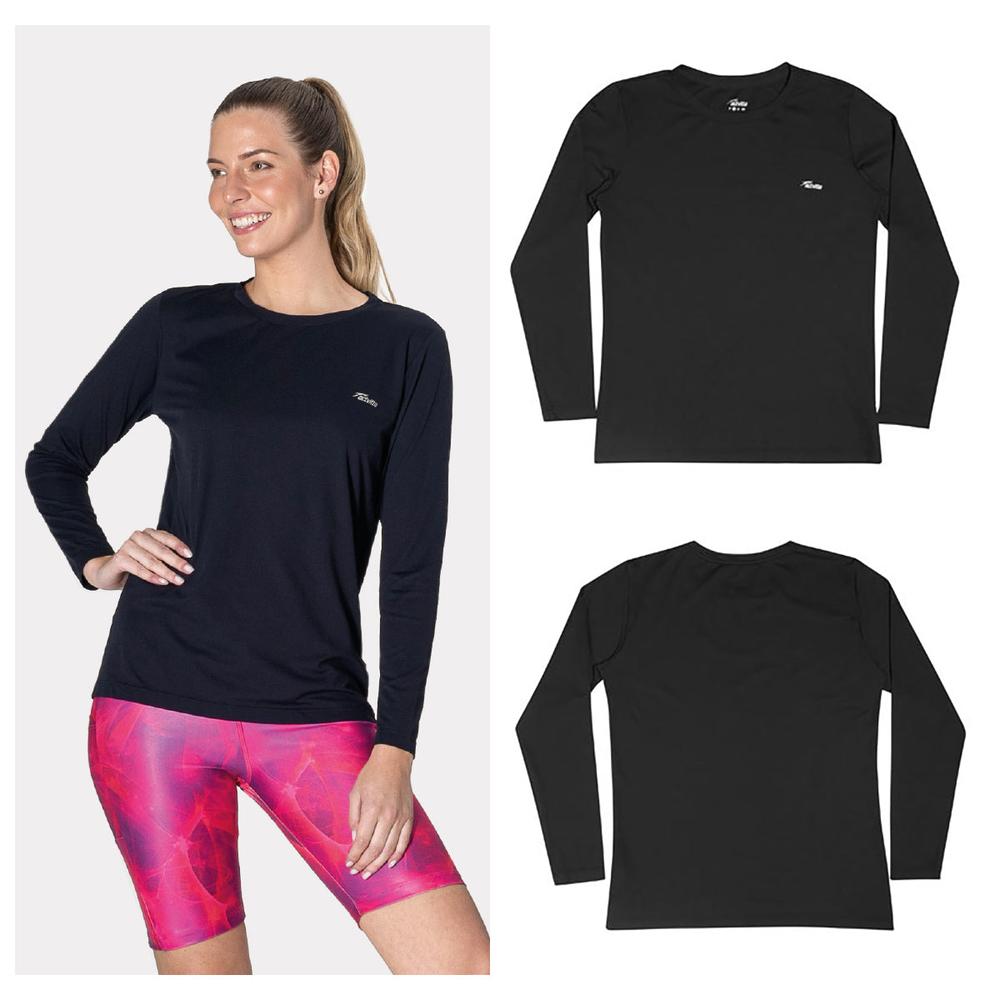 Foto 4 pulgar | Playera Para Mujer Actvitta 40001.4.25402 Negro