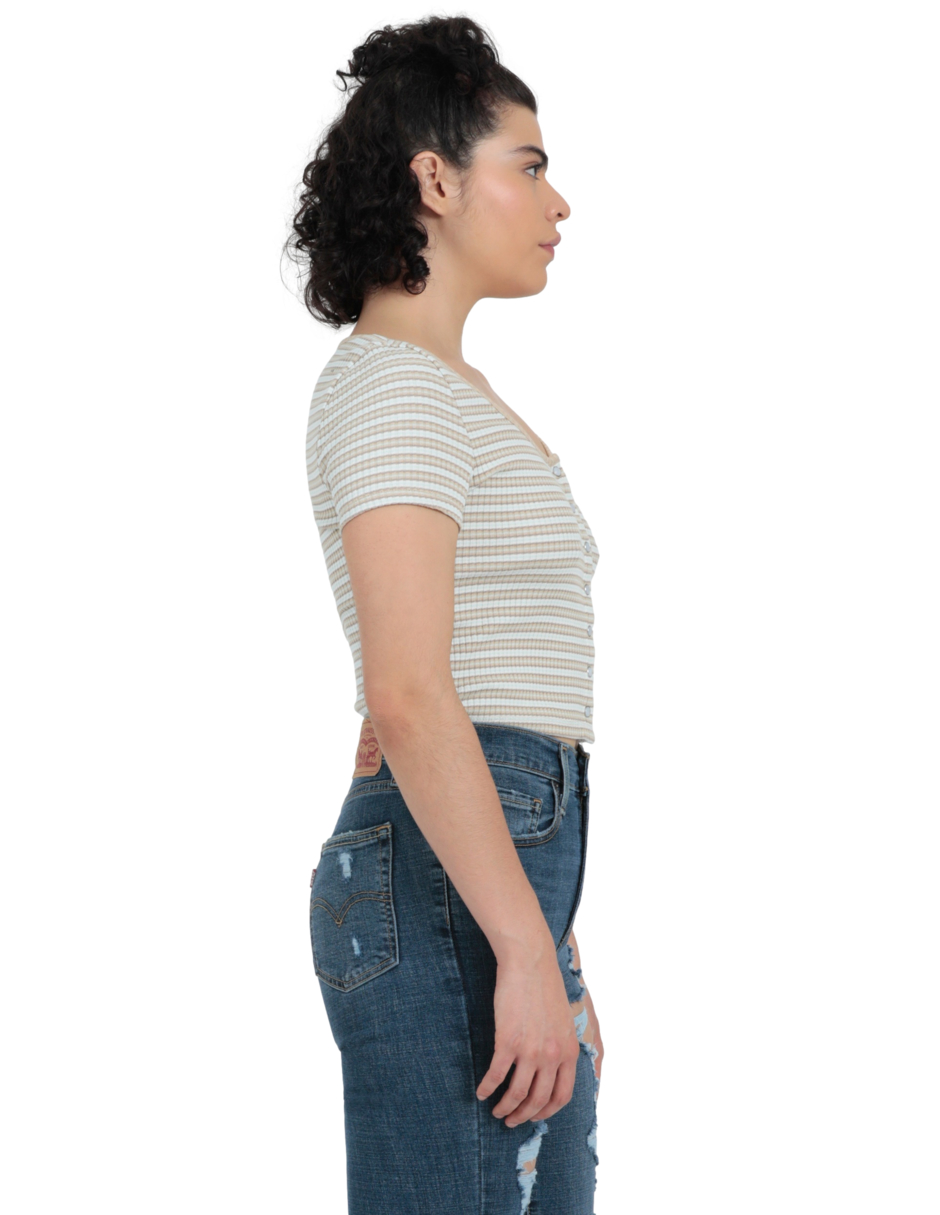 Foto 3 pulgar | Top Britt Snap Front Levi's