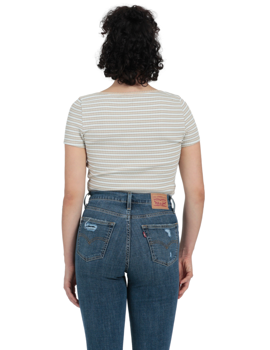 Foto 4 pulgar | Top Britt Snap Front Levi's