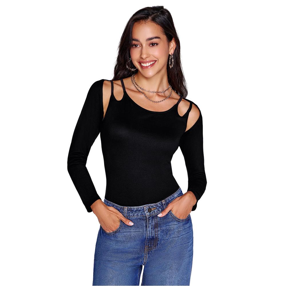 Top Ilusión 40035 Negro para Mujer $419