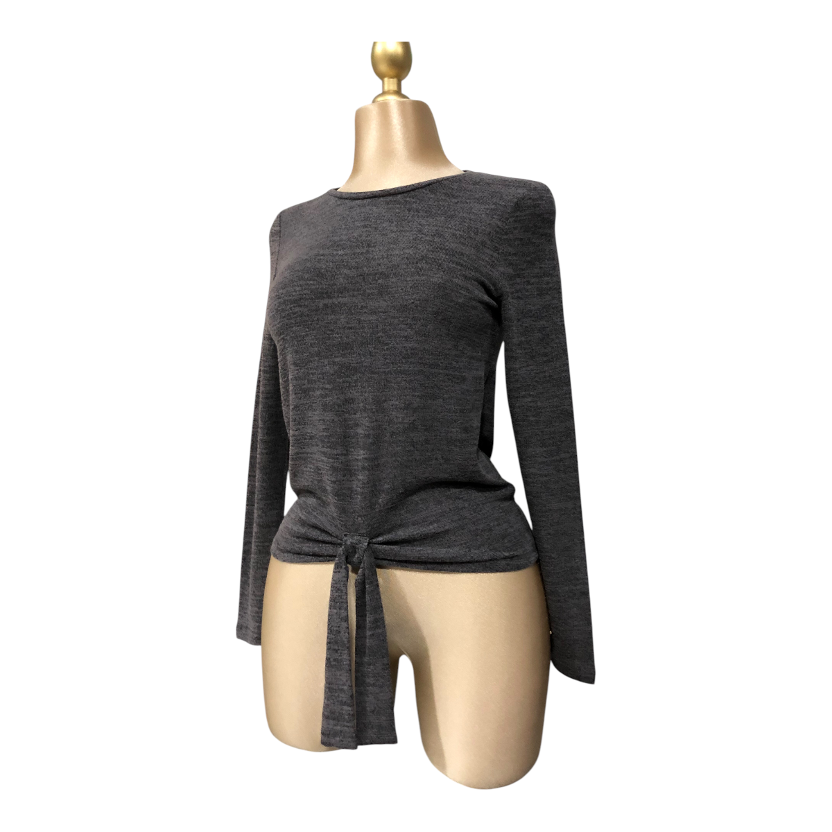 Foto 5 pulgar | Playera Color Gris Para Dama Lsn