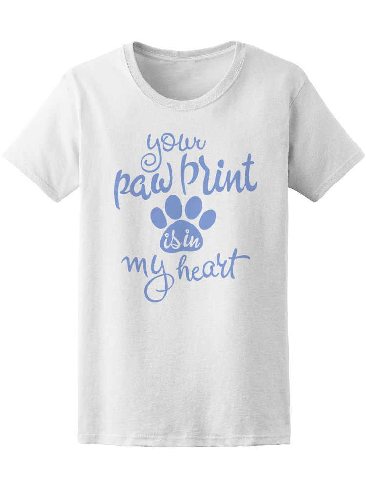 Foto 2 pulgar | Playera Smartprintsink para Mujer Tu Huellita Esta En Mi Corazón
