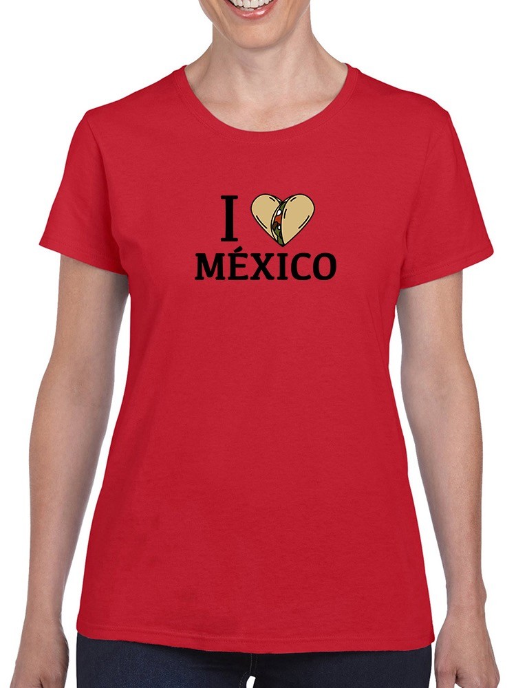 Foto 2 pulgar | Playera Smartprintsink color Rojo para Mujer