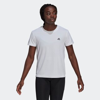 Foto 3 | Playera Adidas Aeroready Designed 2 Move Sport color Blanco para Mujer