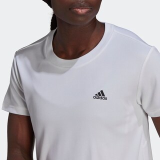Foto 7 | Playera Adidas Aeroready Designed 2 Move Sport color Blanco para Mujer