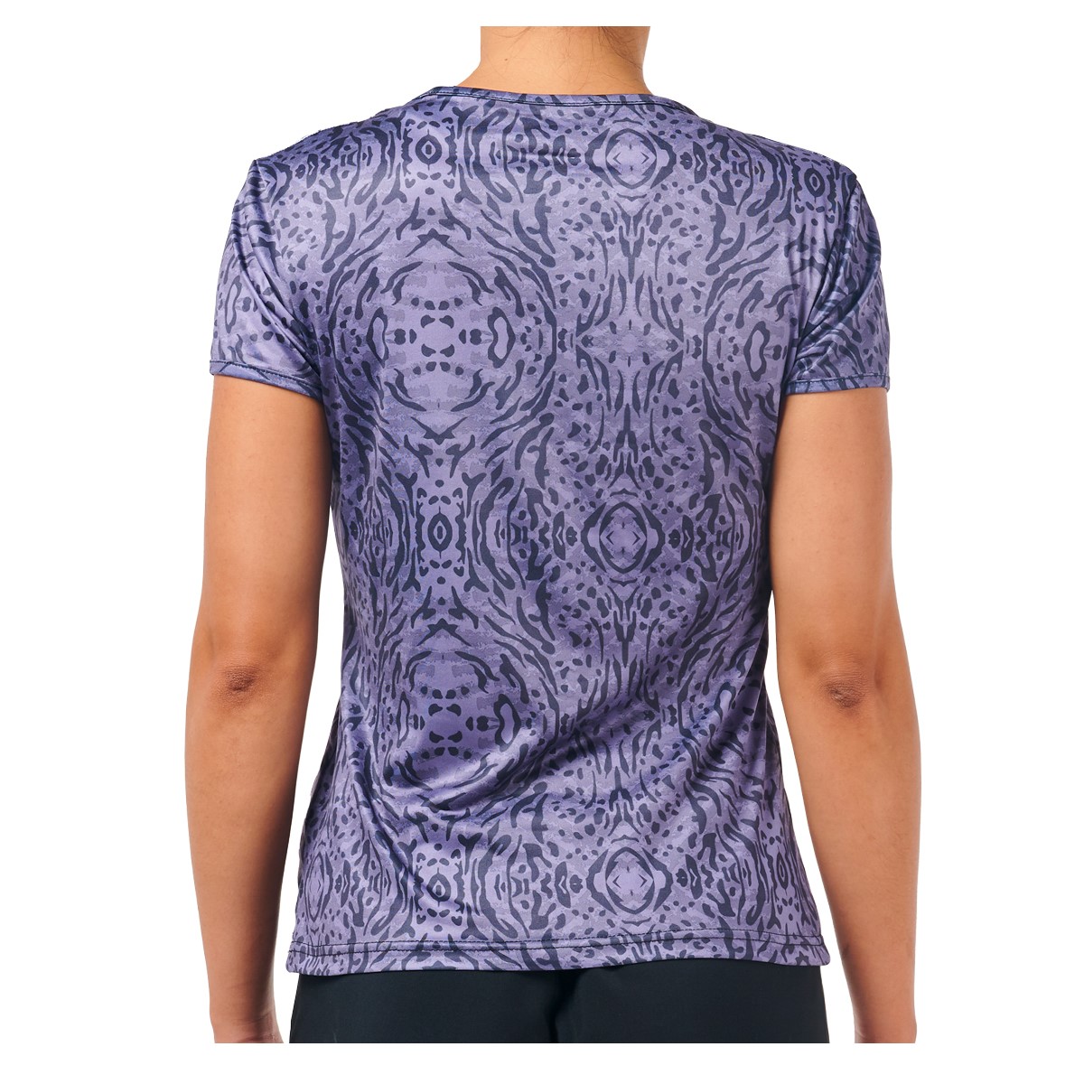 Foto 4 pulgar | Playera De Dama Wilson 4066 Color Morado Diseño De Cebras