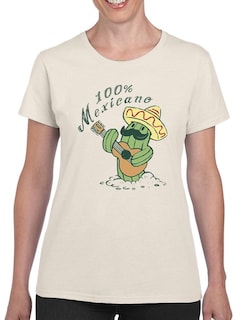 Foto 1 | Playera Smartprintsink color Arena para Mujer