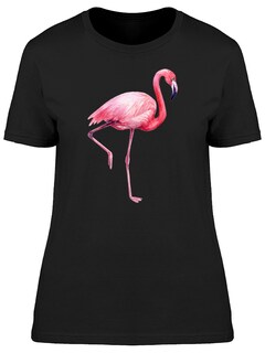 Foto 1 | Playera Manga Corta Smartprintsink Diseño Flamingo para Mujer