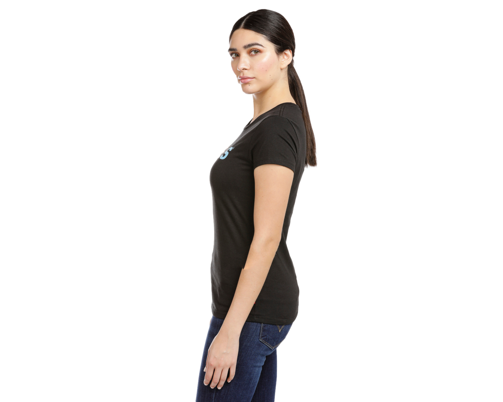 Foto 3 pulgar | Playera Crew Neck Levi's 32223-0692 color Azul para Mujer