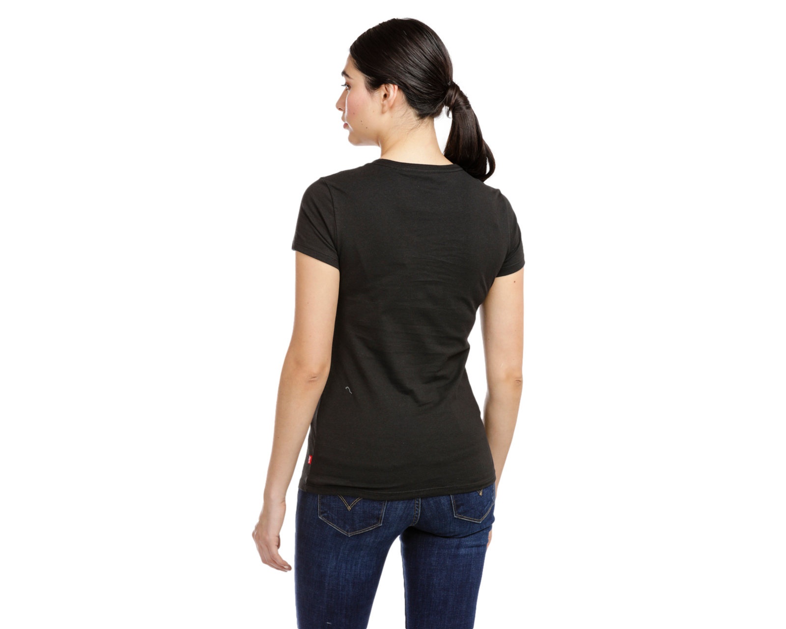 Foto 4 pulgar | Playera Crew Neck Levi's 32223-0692 color Azul para Mujer