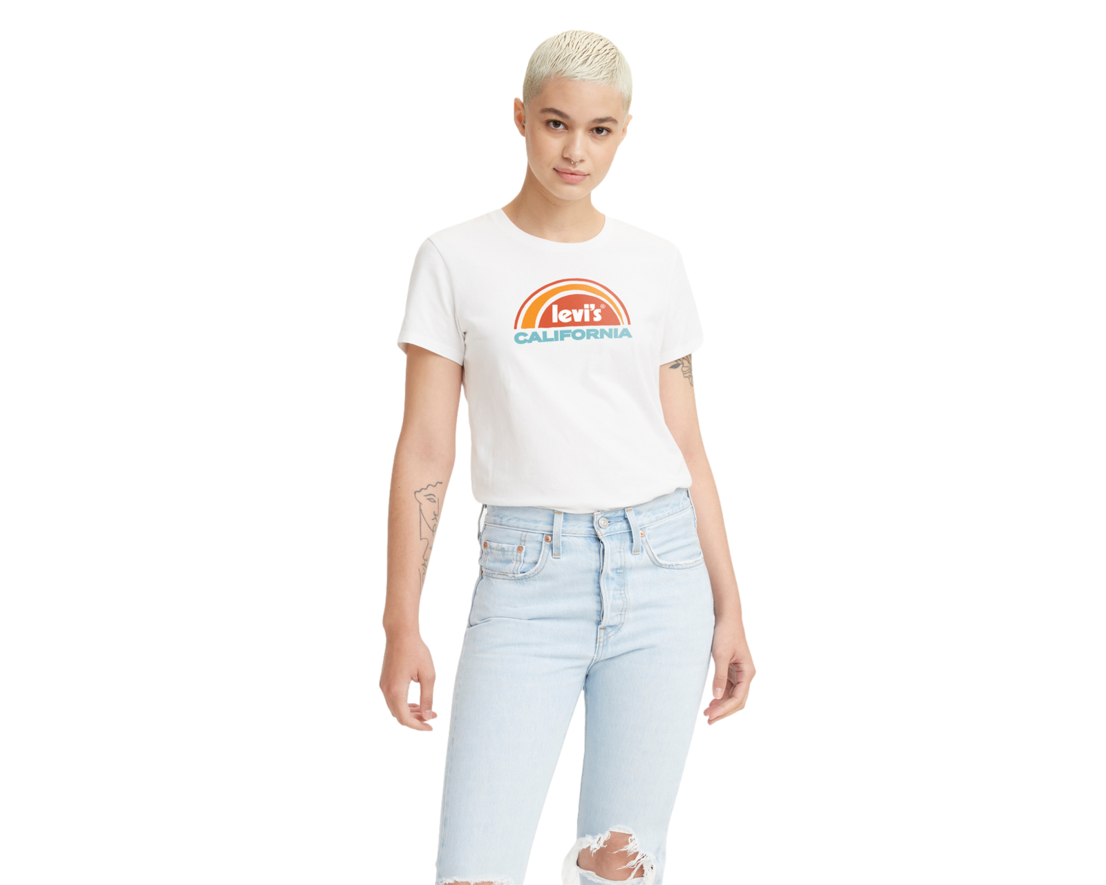Foto 2 pulgar | Playera Levi's 17369-1817 color Blanco