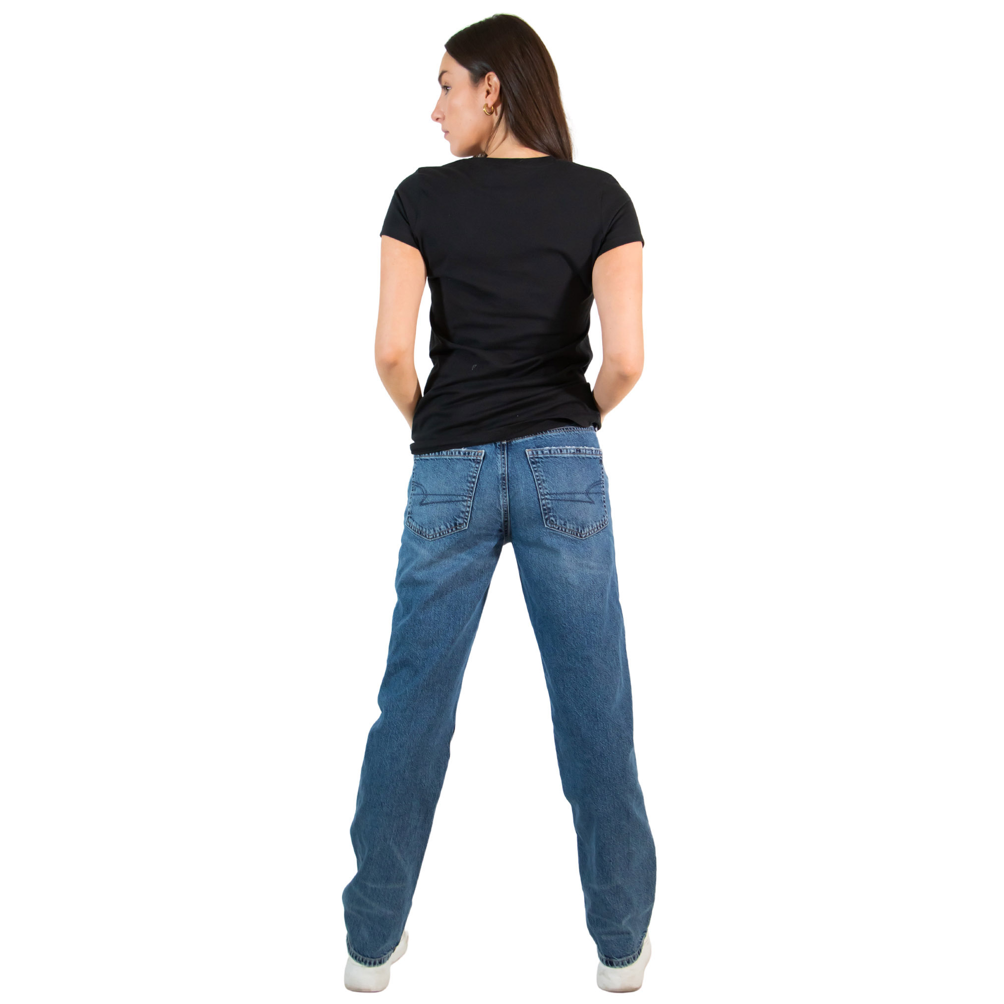 Foto 4 pulgar | T-shirt Too Good TCP-2503 color Negro Cuello Redondo para Mujer