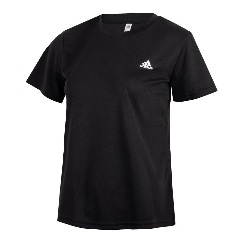 Foto 2 pulgar | Playera Adidas Manga Corta Negro para Mujer