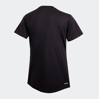 Foto 4 | Playera Adidas Manga Corta Negro para Mujer