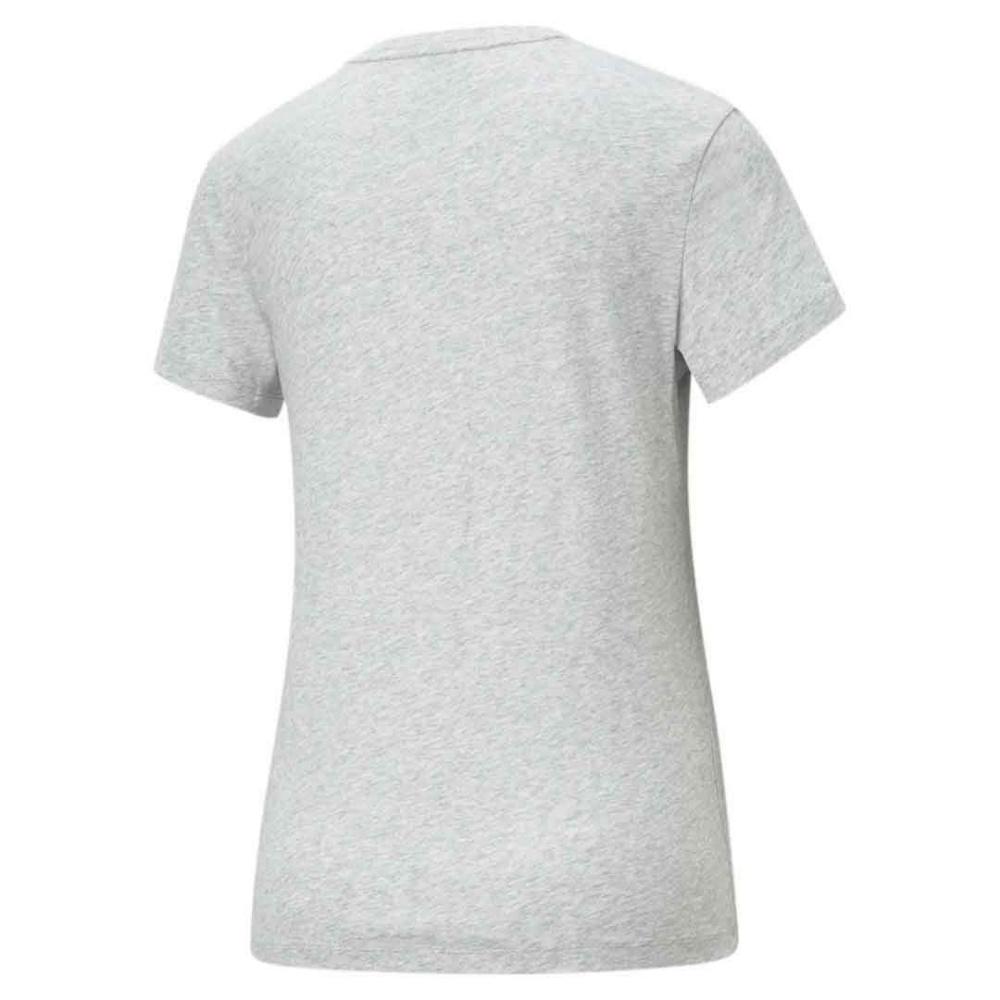Foto 3 pulgar | Playera para Mujer Puma Ess Logo Tee Gris