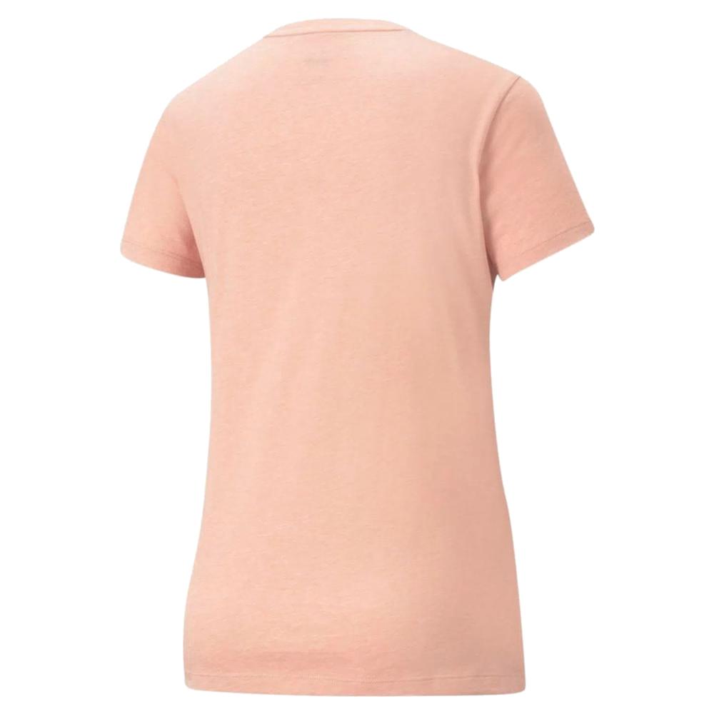 Foto 3 pulgar | Playera Puma Ess Logo Tee Coral para Mujer
