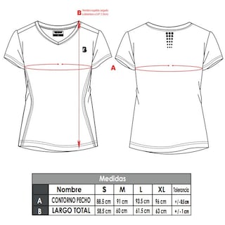 Foto 2 | Playera Deportiva Manga Corta Dry-fit Black Secret Sport Rosa para Mujer