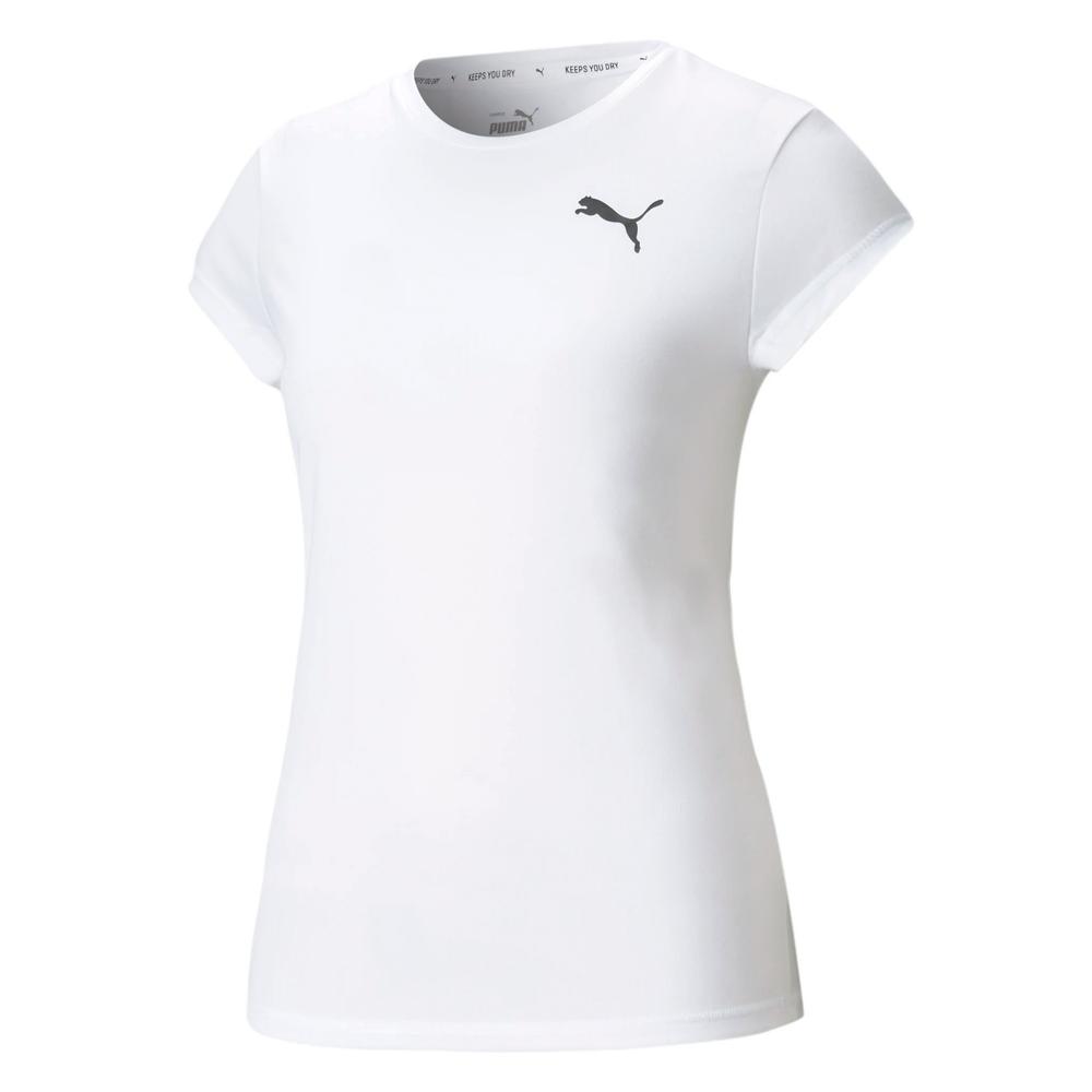 Foto 2 pulgar | Playera Puma Jsy. Active Tee Blanco para Mujer