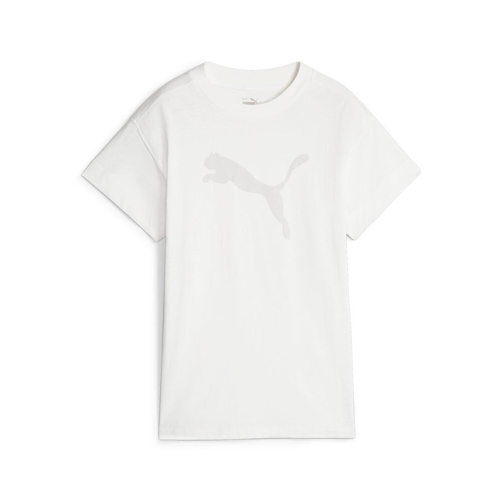 Foto 2 pulgar | Playera Puma Her Tee 676000-02 Blanca para Mujer