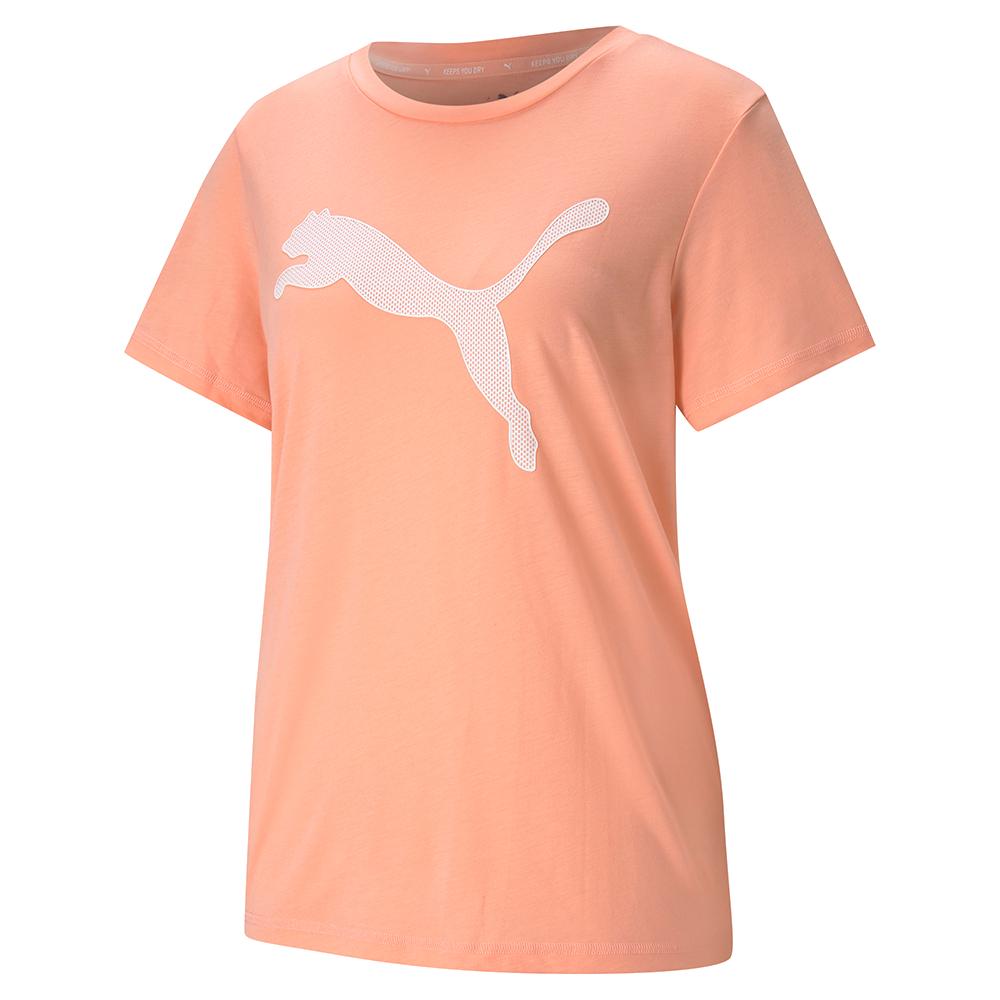 Foto 2 pulgar | Playera Puma Evostripe Tee  585941-26 Coral para Mujer