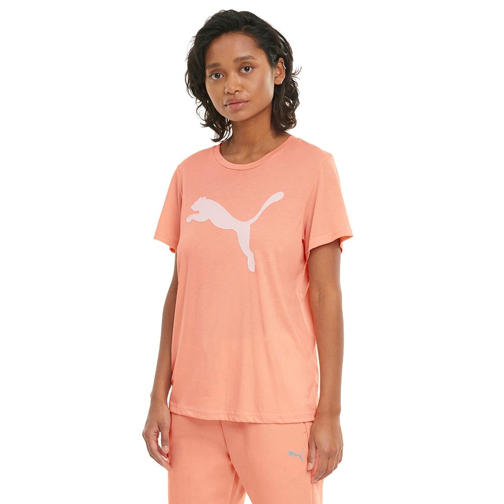Foto 4 pulgar | Playera Puma Evostripe Tee  585941-26 Coral para Mujer