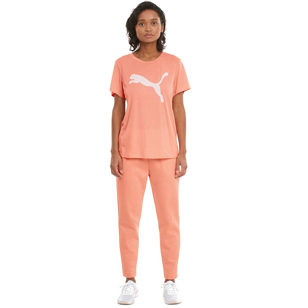 Foto 6 pulgar | Playera Puma Evostripe Tee  585941-26 Coral para Mujer