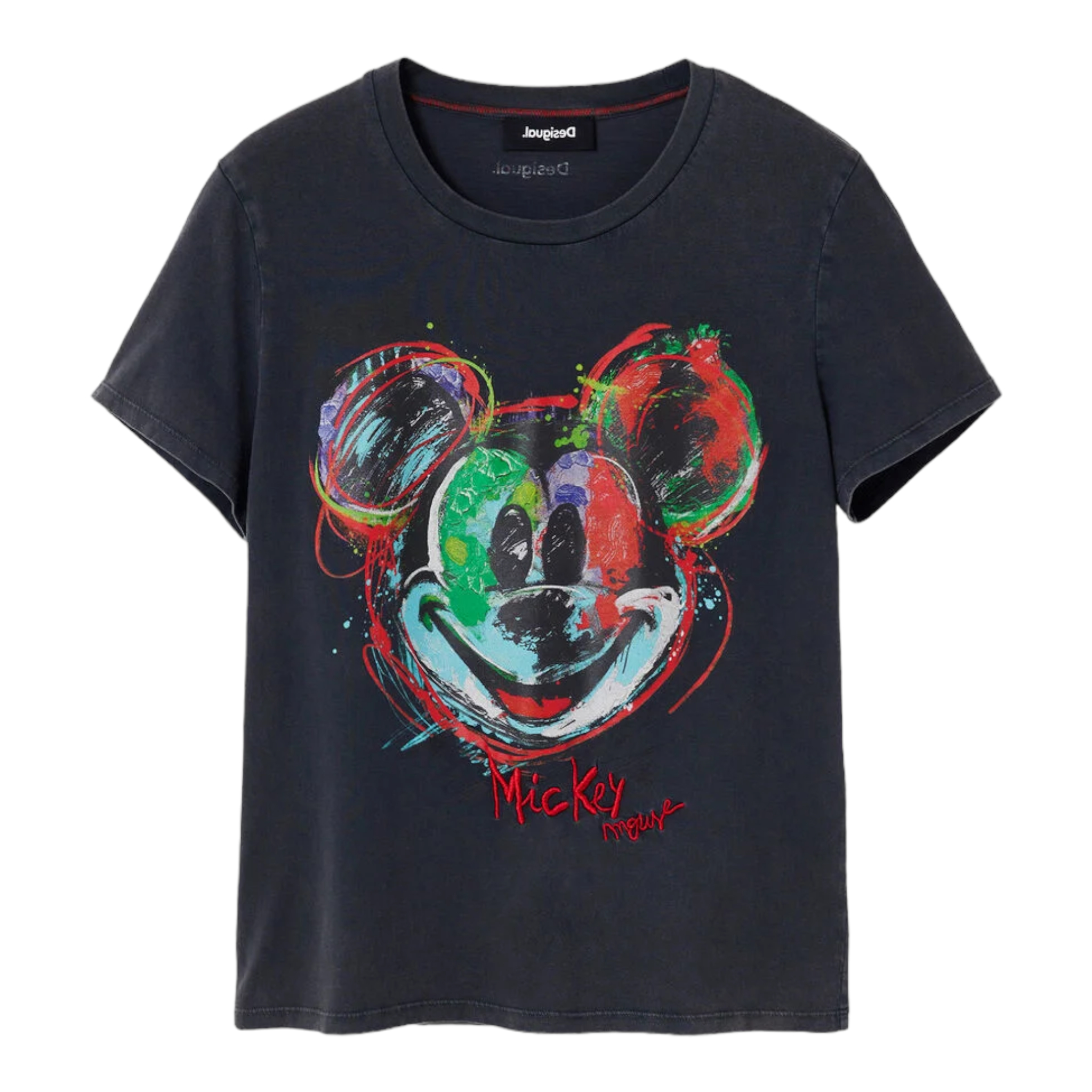 Playera Mickey Negro Desigual