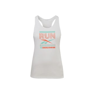 Foto 1 | Playera Reebok Run Graphic Blanca Hm5123 para Mujer