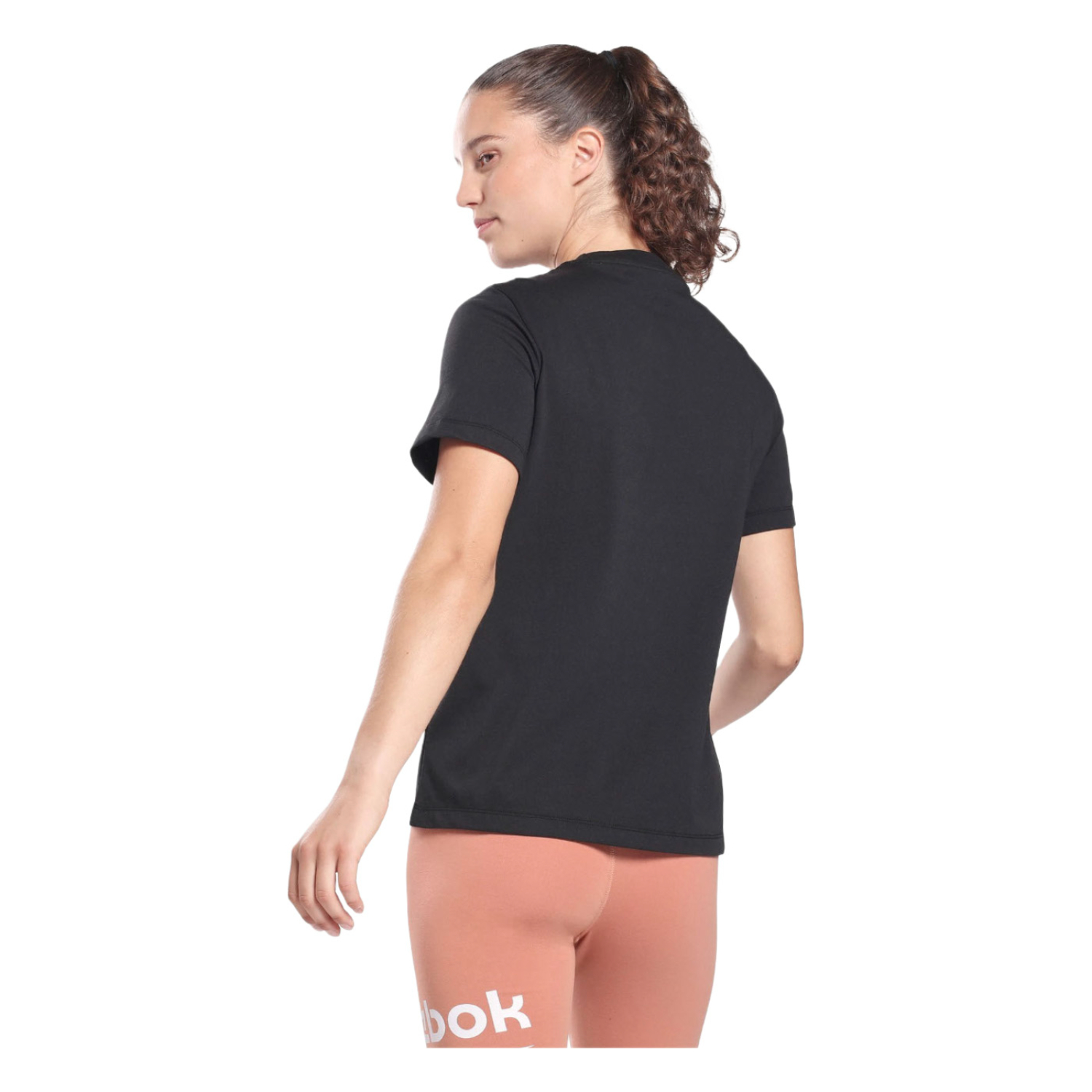 Foto 4 pulgar | Playera Reebok Hb2271 Negra para Mujer