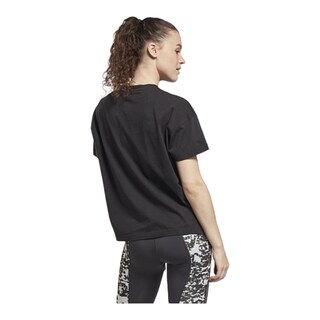 Foto 3 | Playera Reebok Negra para Mujer