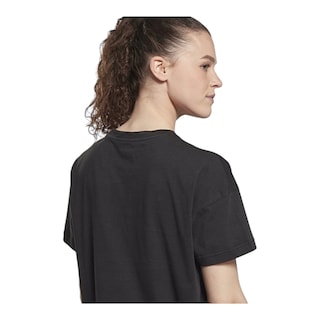 Foto 5 | Playera Reebok Negra para Mujer