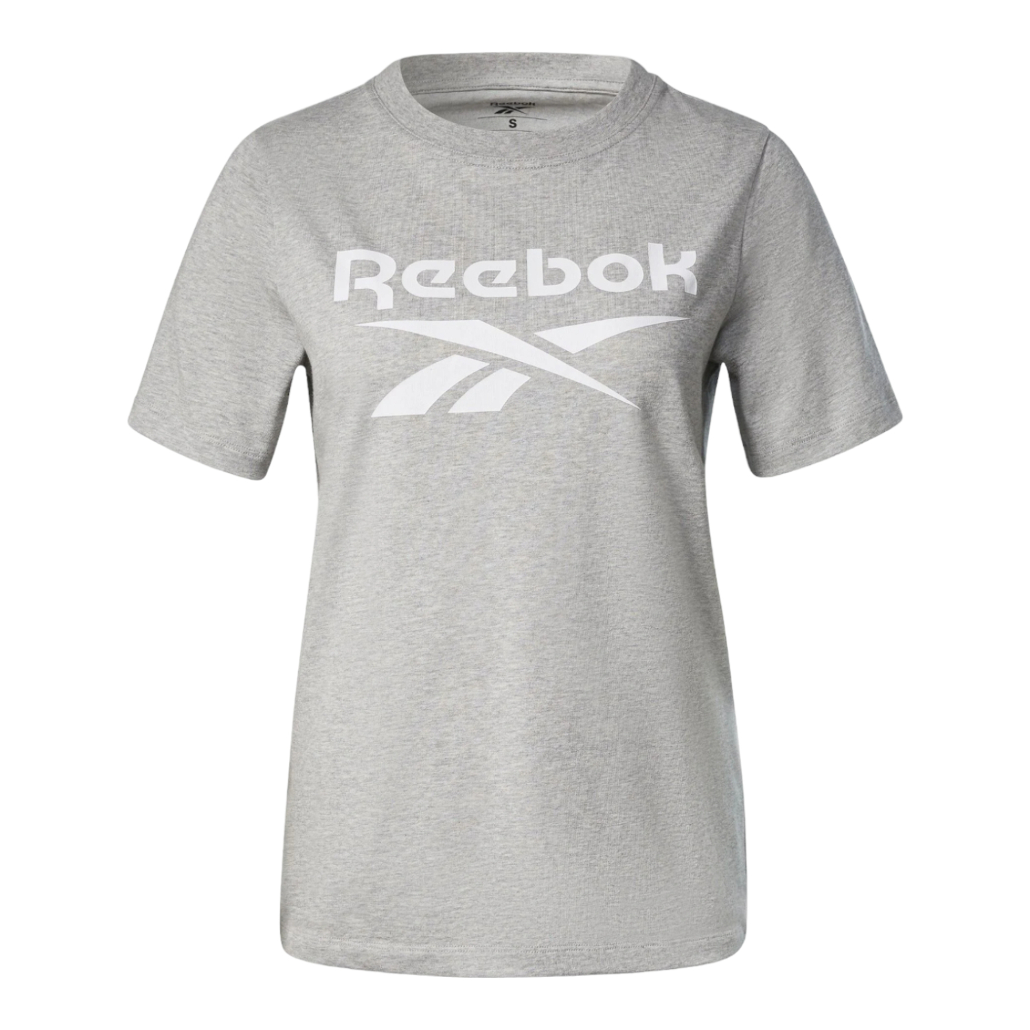 Foto 2 pulgar | Playera para Mujer Reebok Ri Bl Tee Gris