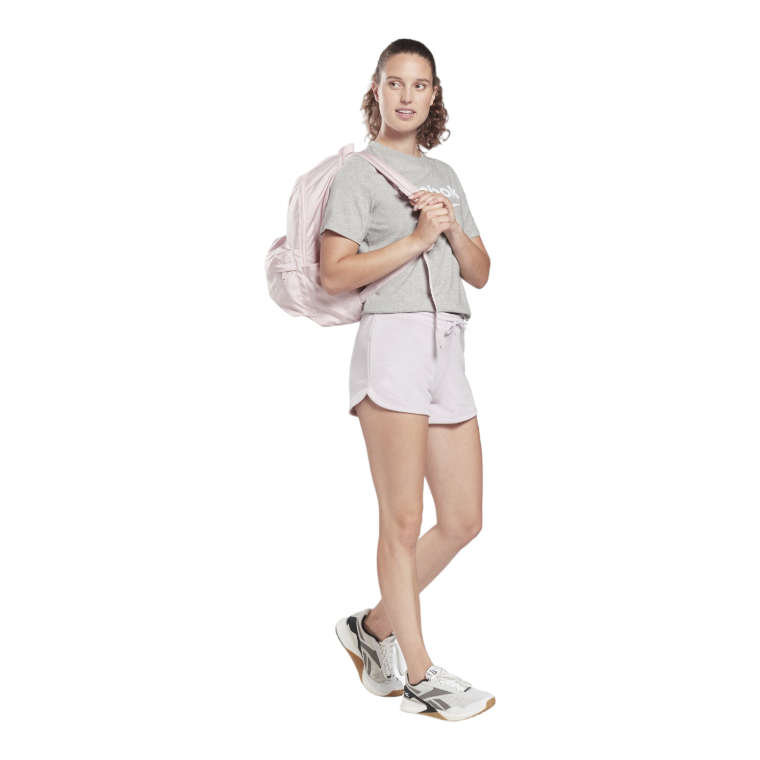 Foto 3 pulgar | Playera para Mujer Reebok Ri Bl Tee Gris