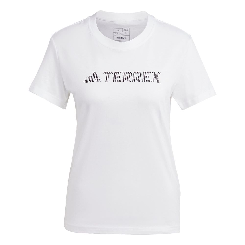 Playera Adidas Terrex Classic Blanca para Mujer