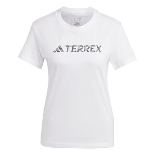 Foto 1 | Playera Adidas Terrex Classic Blanca para Mujer