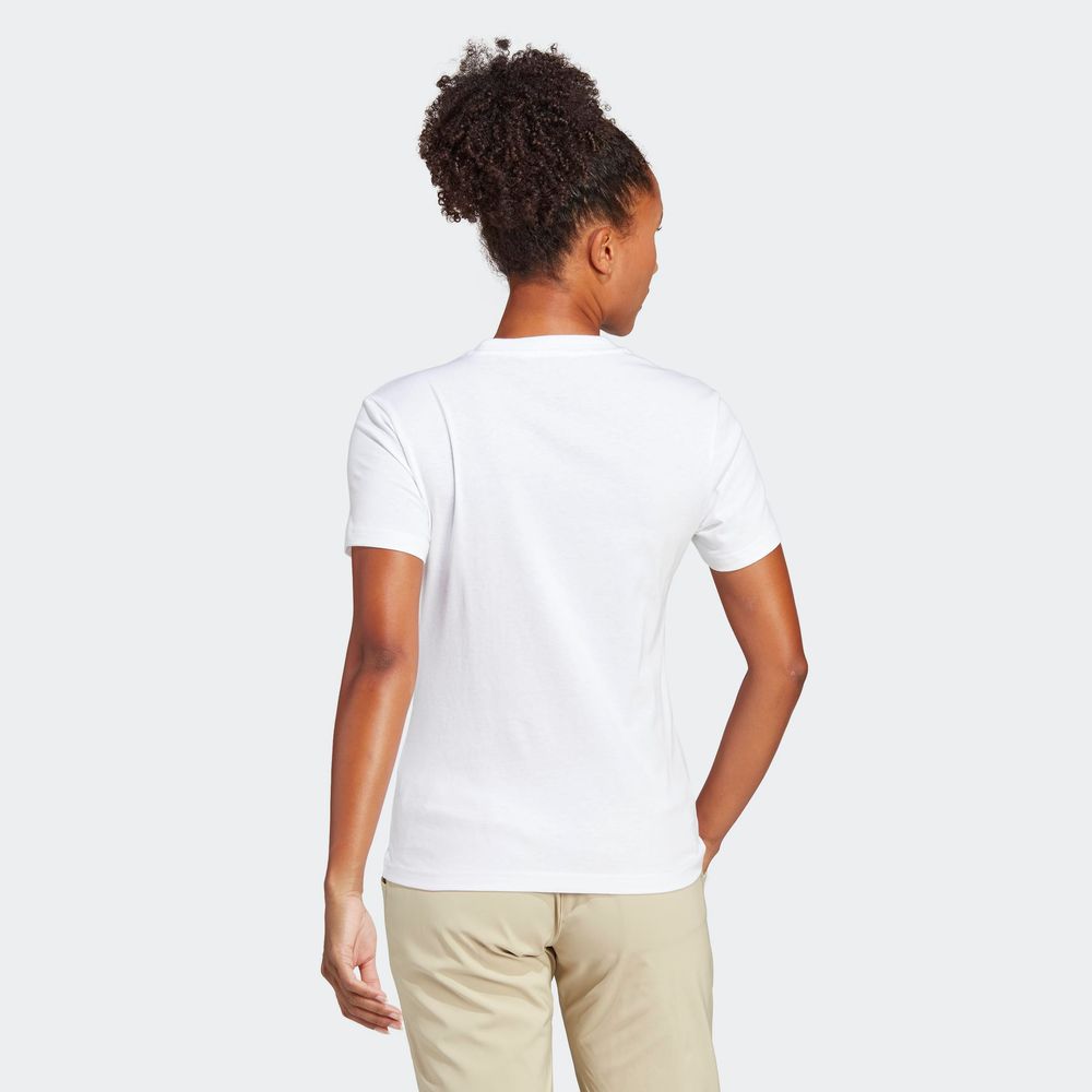 Foto 5 pulgar | Playera Adidas Terrex Classic Blanca para Mujer