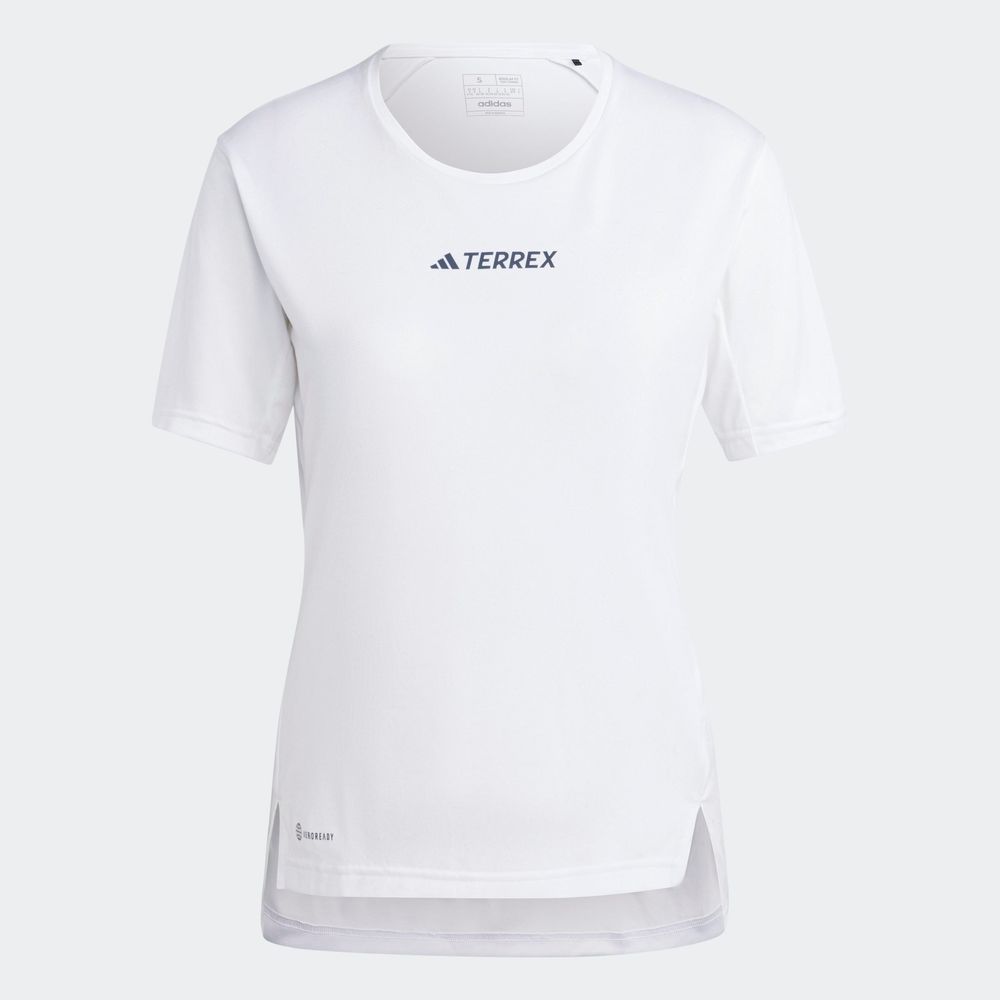 Foto 3 pulgar | Playera Adidas Blanca para Mujer