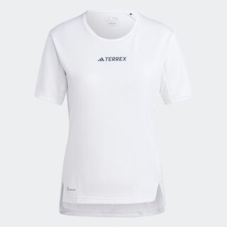 Foto 2 | Playera Adidas Blanca para Mujer