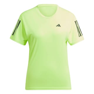 Foto 1 | Playera Adidas Own The Run Verde para Mujer