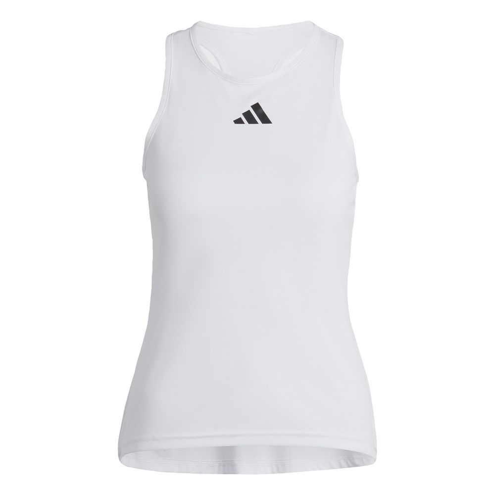 Foto 1 | Playera sin Mangas Adidas Club Tenis Blanca para Mujer