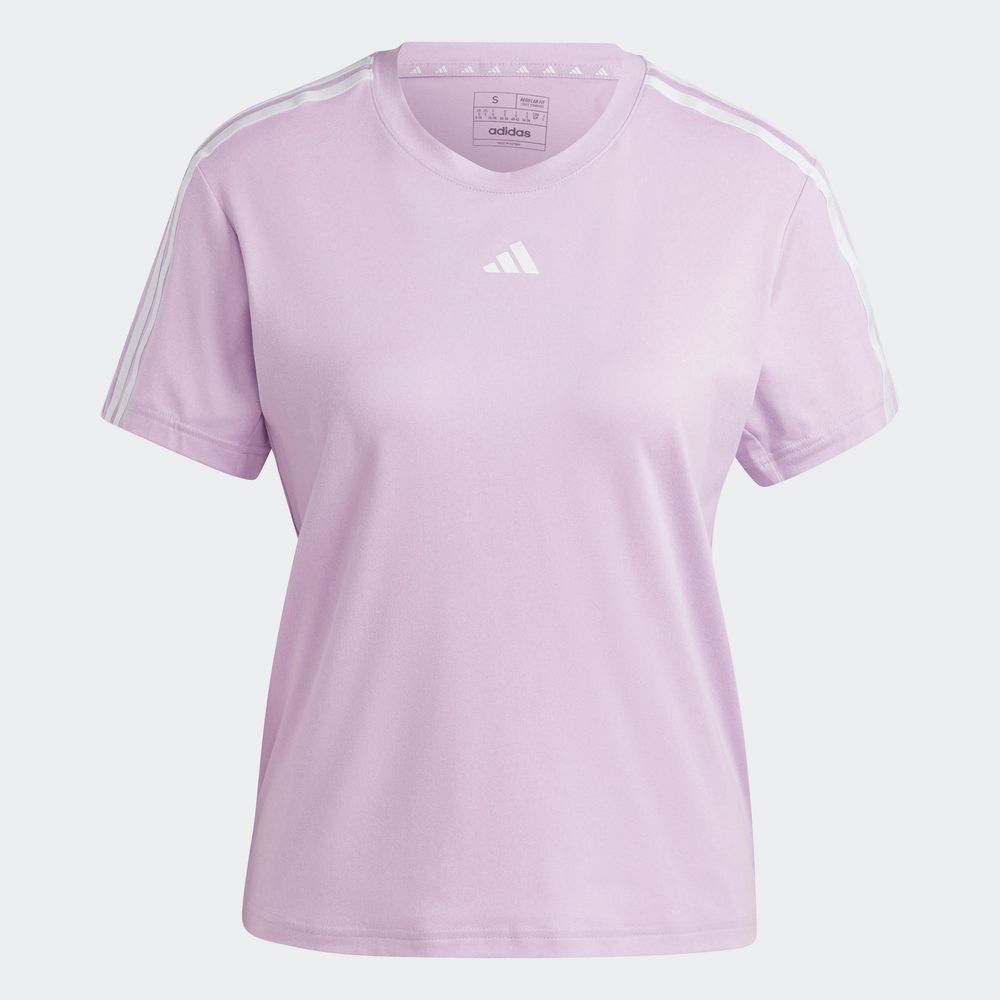 Foto 3 pulgar | Playera Adidas Aeroready Train Essentials Violeta para Mujer