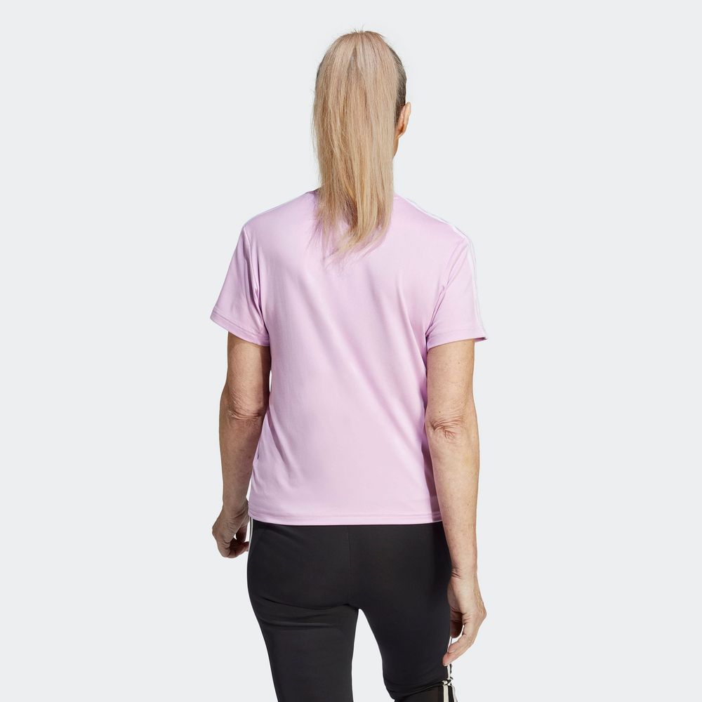 Foto 5 pulgar | Playera Adidas Aeroready Train Essentials Violeta para Mujer