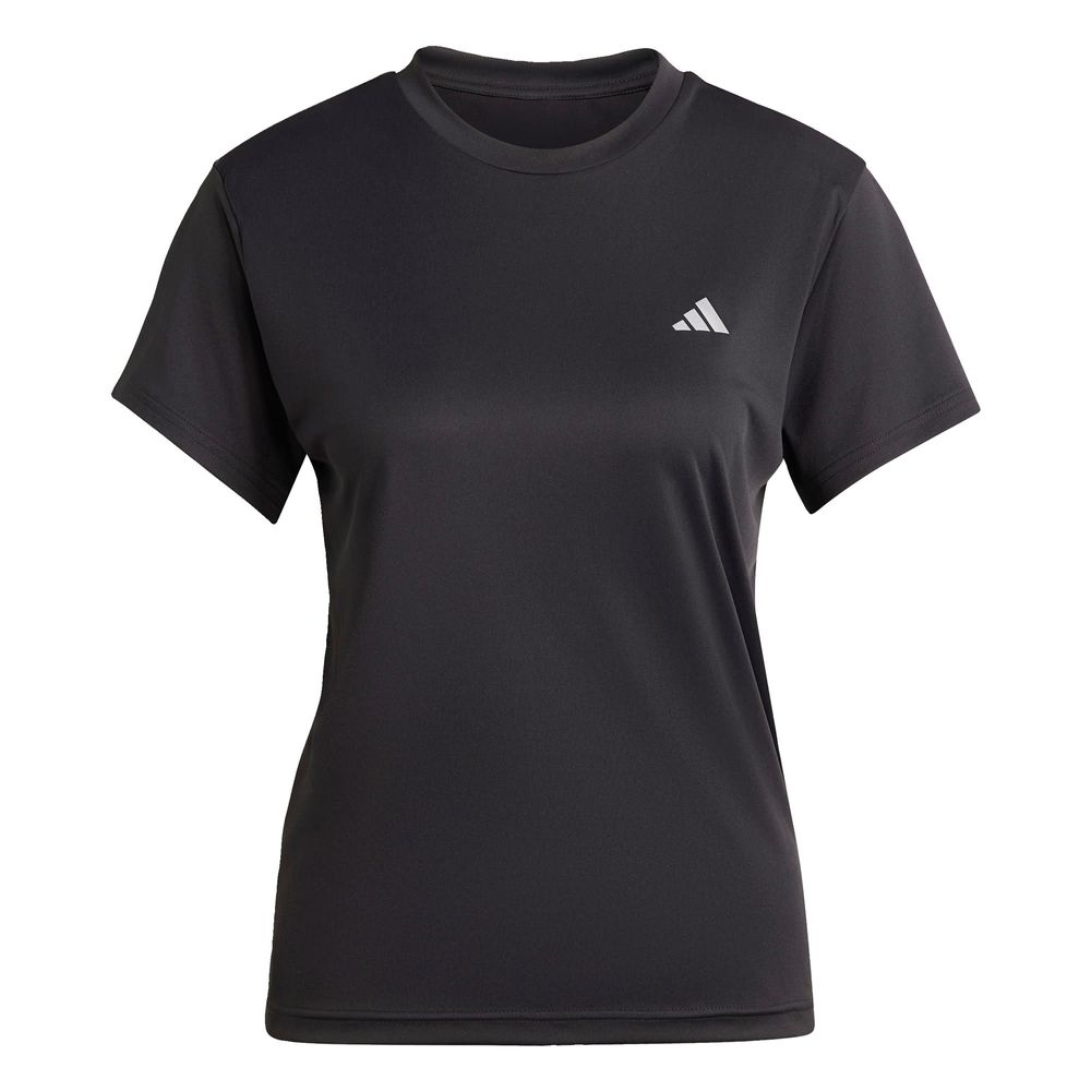 Playera Adidas Run It Negra para Mujer