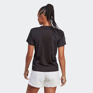 Foto 4 | Playera Adidas Run It Negra para Mujer