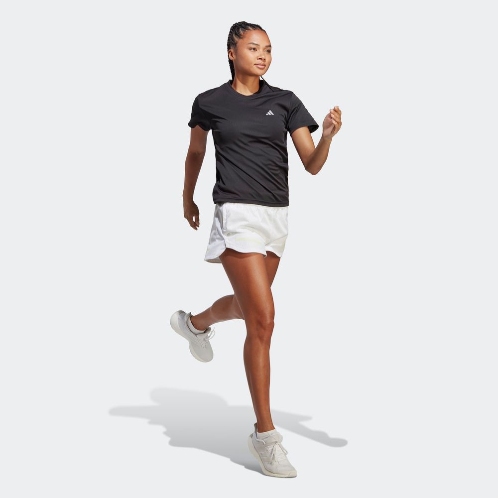 Foto 6 pulgar | Playera Adidas Run It Negra para Mujer