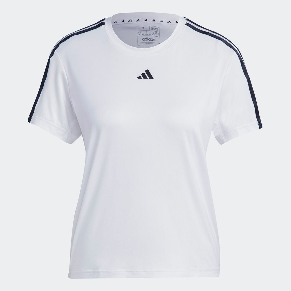 Foto 2 | Playera Adidas Blanca para Mujer