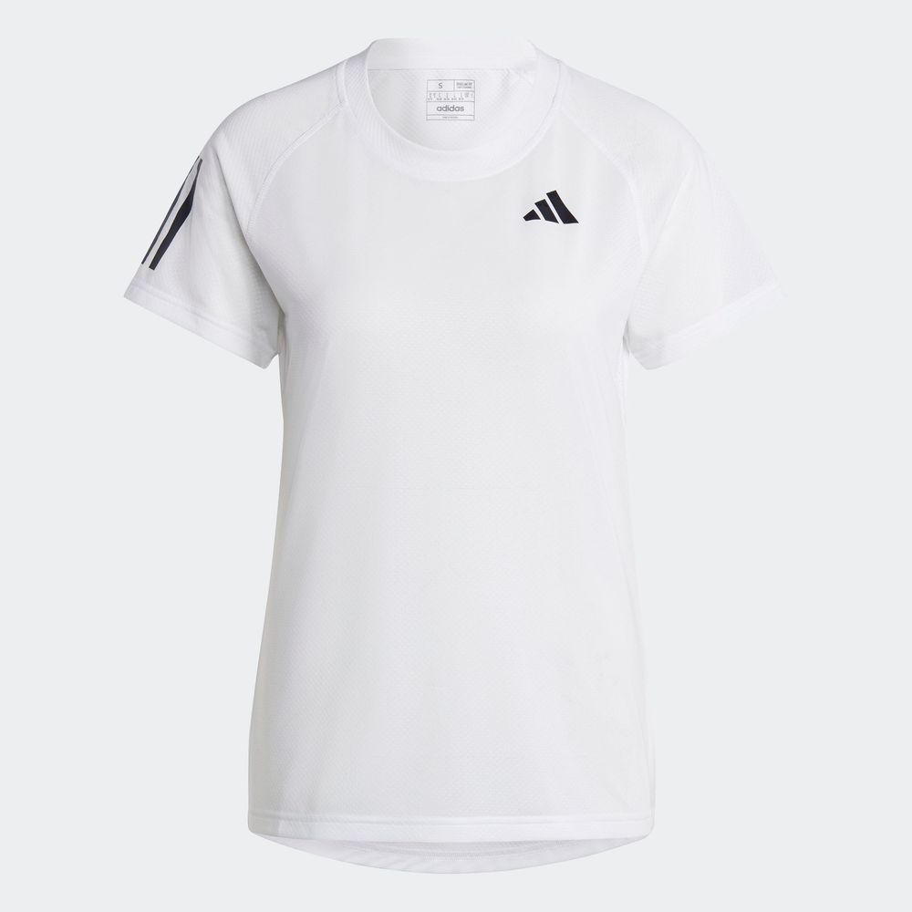 Foto 3 pulgar | Playera Adidas Blanca para Mujer